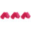 6Pcs Pink Whiteboard Eraser Lightweight School Board Cleaner 4