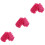 6Pcs Pink Whiteboard Eraser Lightweight School Board Cleaner 5