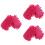 6Pcs Pink Whiteboard Eraser Lightweight School Board Cleaner 6