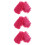 6Pcs Pink Whiteboard Eraser Lightweight School Board Cleaner 8