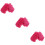 6Pcs Pink Whiteboard Eraser Lightweight School Board Cleaner 9