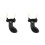 2Pcs Violin Shoulder Pad Comfortable Black Rest for Beginners 8