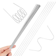 Stainless Steel Spring Wire 40cm 24GA 0.8mm 50pcs