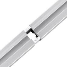 10 stk. solskinnekoblingsprofilkobling, innskyvbar for 40x40 solprofil