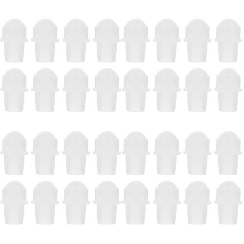 32Pcs Smooth White Jade Bottle Rollers for Essential Oil Bottles Only 2