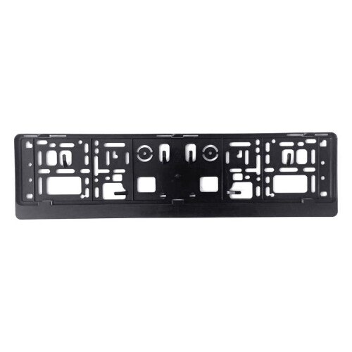Universal European License Plates Holder Mounting Adapter Bumper Frame Bracket
