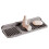 Button Style Faucet Drain Mat Kitchen Sink Storage Mat 1