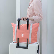 Draagbare, opvouwbare reistas met vakken – Lichtgewicht organizer voor kleding en schoenen, geschikt voor alle soorten bagage.