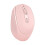 Mouse Bluetooth reîncărcabil 2.4G + Bluetooth Mouse wireless pentru computer - roz 1