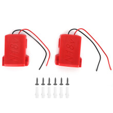 Waterproof Fuse Holder Battery Adapter Dock Compatible with Milwaukee M18 18V Power Mount Connector for High Power Applications with Scratch