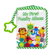 Photo Album Soft Cloth First Year Memory Book 4x6 Inch