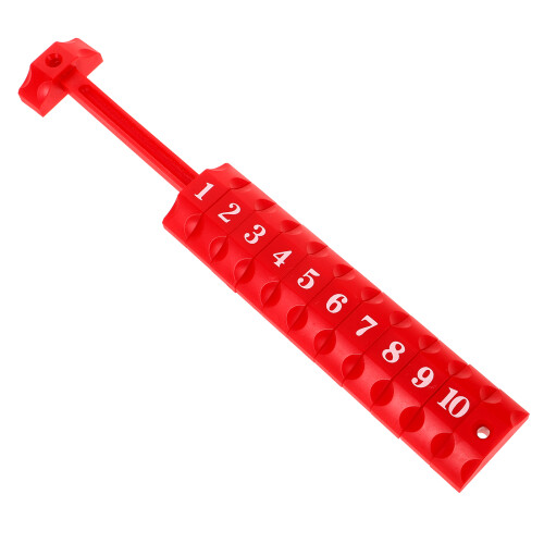 3Pcs Red Foosball Score Indicator Plastic Score Counters for Home Use 2