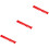 3Pcs Red Foosball Score Indicator Plastic Score Counters for Home Use 6