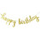 Gold Glitter 'When I Dip You Dip We Dip' Banner 1