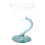 2 Pack Goblet Lovers Clear Drinking Glasses Cocktail Transparent Cup 2