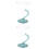 2 Pack Goblet Lovers Clear Drinking Glasses Cocktail Transparent Cup 5