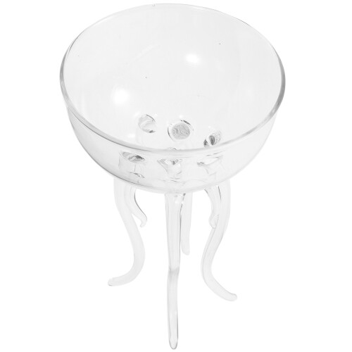 5Pcs Stylish Jellyfish Cocktail Goblets Versatile Drinking Glasses 1