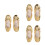 3Paires Ballet PU Chaussures Professionnelles Pour Danse 6
