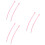 3Pairs Pink DIY Handbag Strap Replacement for Tote Bag Handle 6