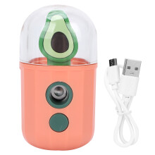 Facial Mist Sprayer USB Rechargeable Nano Spray Cool Mist Steamer Mini Humidifier for Skincare Makeup Touch-Ups Fine Mist Portable Humidifier Skin