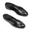 Scarpe slip-on da uomo in pelle nera, imbottite e comode 1