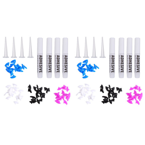 160Pièces Protection Chat Silicone Kit Entretien 1