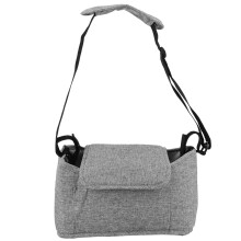 Universal Stroller Organizer Console with Lots of Storage Space, Baby Diaper Bag Caddy with Cup Holders CPSIA Safety Certified Lightweight Waterproof