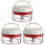 3Pcs Red Garlic Portable Kitchen Meat Crusher 2