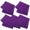 25Pcs Soft Purple Microfiber Pet Blanket Guinea Pig Cage Sleeping Mat 2