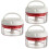 3Pcs Red Garlic Portable Kitchen Meat Crusher 6