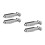 4Pcs Wind Power Auto Running Lights White with 180 Adjustable Bracket 7