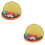 2Ensembles Jouet Perles Pyramide Orange Jeu Logique Enfants 6