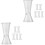 12Pcs Reusable Reusable Double Jigger Bar Measuring Cups Clear Cocktail Tools 4