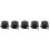 5Pcs Black Silicone Pot Lid Knobs Universal Heat-Resisting Lid Handles 9