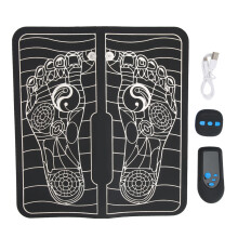 Foot Stimulator Pad With Remote Control Transcutaneous Electronic Nerve Stimulator Waterproof PU Leather Surface Easy To Clean Muscle Relaxation And