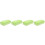 4Pcs Soft PU Bread Model Prop Green Fake Bread Fidget Toy 5