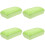4Pcs Soft PU Bread Model Prop Green Fake Bread Fidget Toy 6