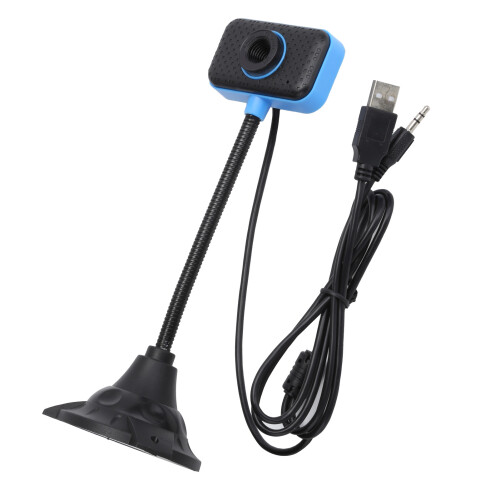 Widescreen USB Computer Camera, Full HD Webcam With Digital Stereo Microphone, Automatic Light Correction, Privacy Cover And Tripod Stand 2