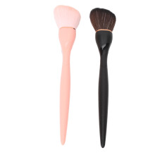 2er Set Winkelkontur-Pinsel Schwarz-Pink aus Kunstfasern für präzises, natürliches Make-up