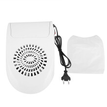 Quiet Motor Nail Dust Collector with High Suction Power Adjustable Speed Control Professional Nail Salon Tool Low Noise Dust Collecting Bags