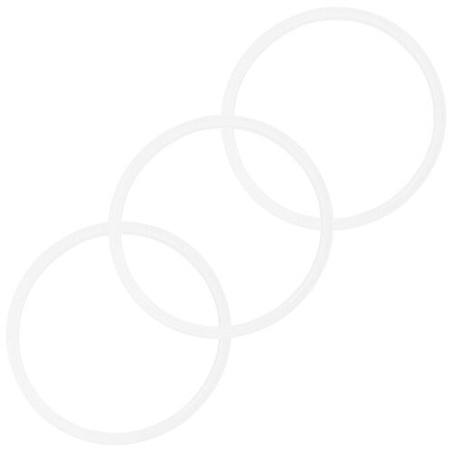 15Stk Elastische Silikon-Flaschendichtungen Transparent Langlebig 1
