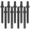 500Pcs Decorative Black Metal Pegs for Cribbage Board Game Use 2