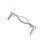 2 Pack Bag Clasps For Making Handbag Purse Frame Kiss Lock 8