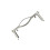 2 Pack Bag Clasps For Making Handbag Purse Frame Kiss Lock 9