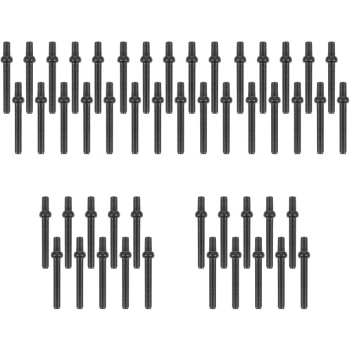 500Pcs Decorative Black Metal Pegs for Cribbage Board Game Use 2