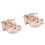 2Paren Roze Mode Strik Dames Comfortabel En Stijlvol 4
