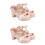 2Paren Roze Mode Strik Dames Comfortabel En Stijlvol 5