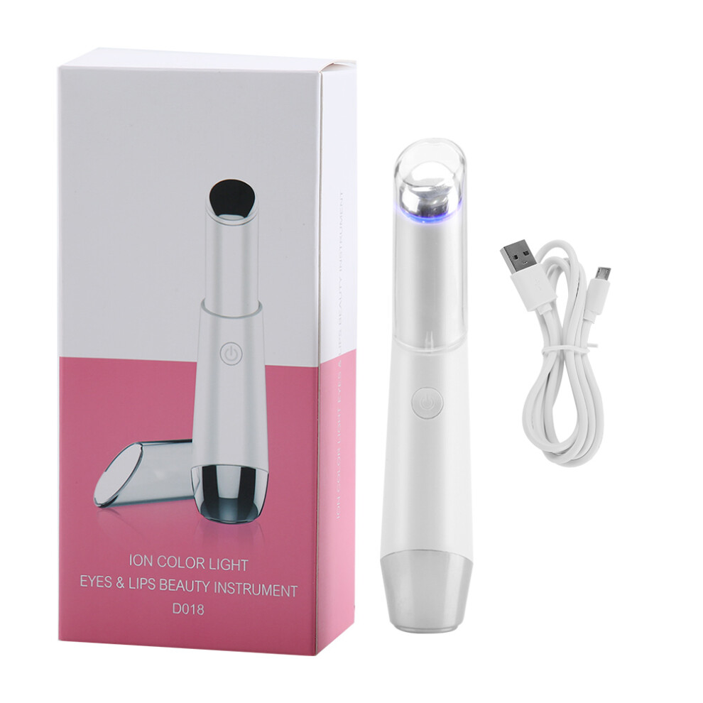 Heat Massage Eye Massager All-In-One Eye Face Device Pore Cleansing Dirt Removal Micro Vibration Photon Therapy USB Charge42 Constant Temperature