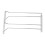 3Pcs Lightweight Stainless Glass Holder Silver Kitchen Storage Rack 2