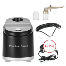 Airbrush Kit with Compressor Rechargeable Battery Cordless Airbrush Portable Nano Spray Facial Machine Micro Nano Moisturizing Technology Adjustable